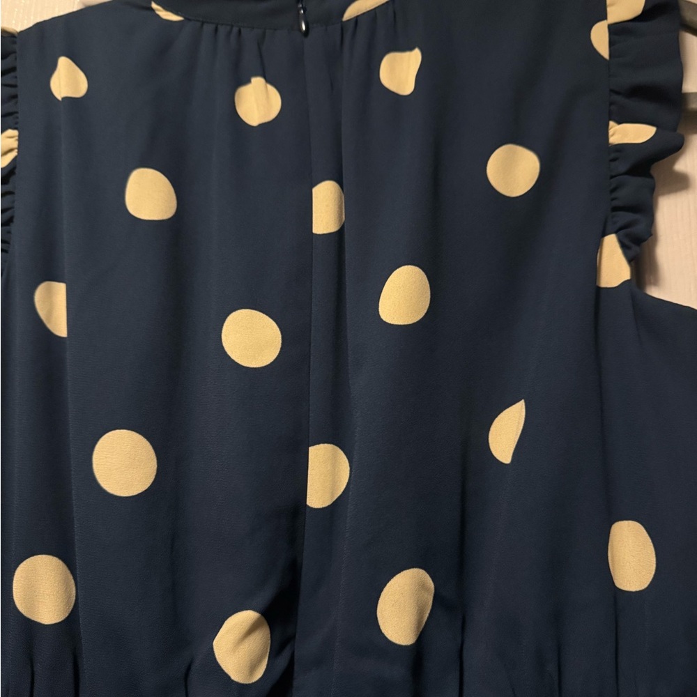 Ann Taylor Deep Blue Dress - Picture 2 of 3